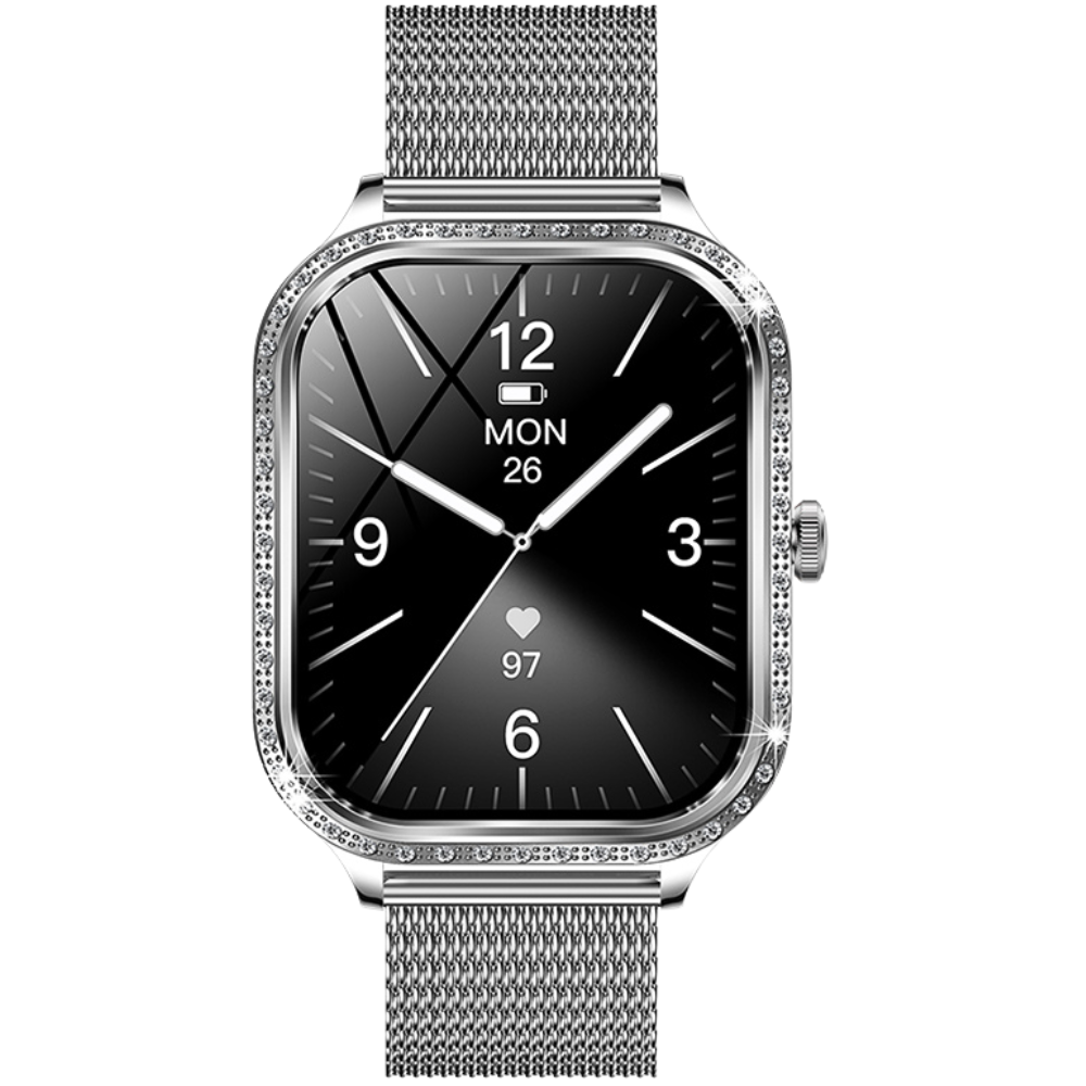 THOGO smartwatch voor dames - 300+ achtergronden - bellen via bluetooth