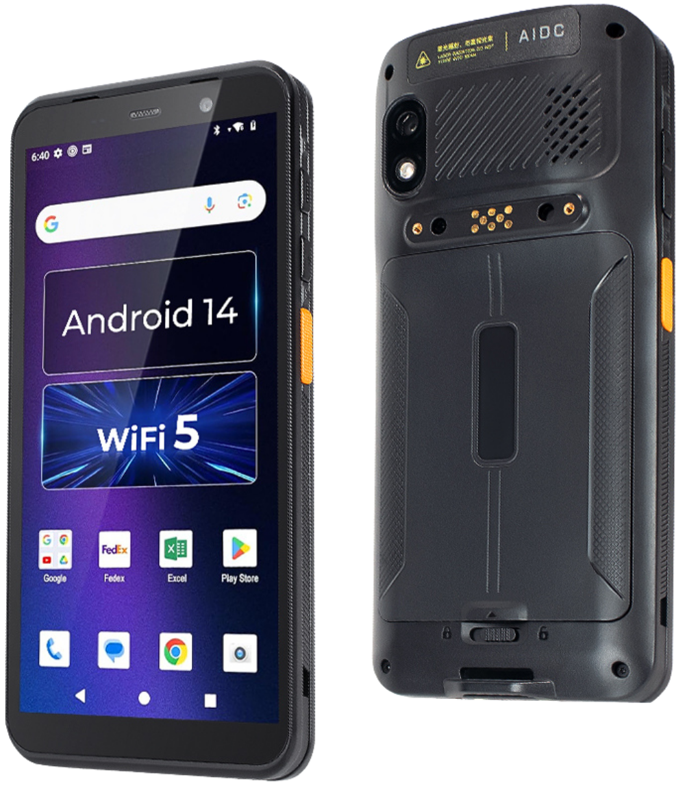THOGO handscanner 1D & 2D - Android 14 - 4G & WiFi - IP67 waterdicht - 5000 mAh
