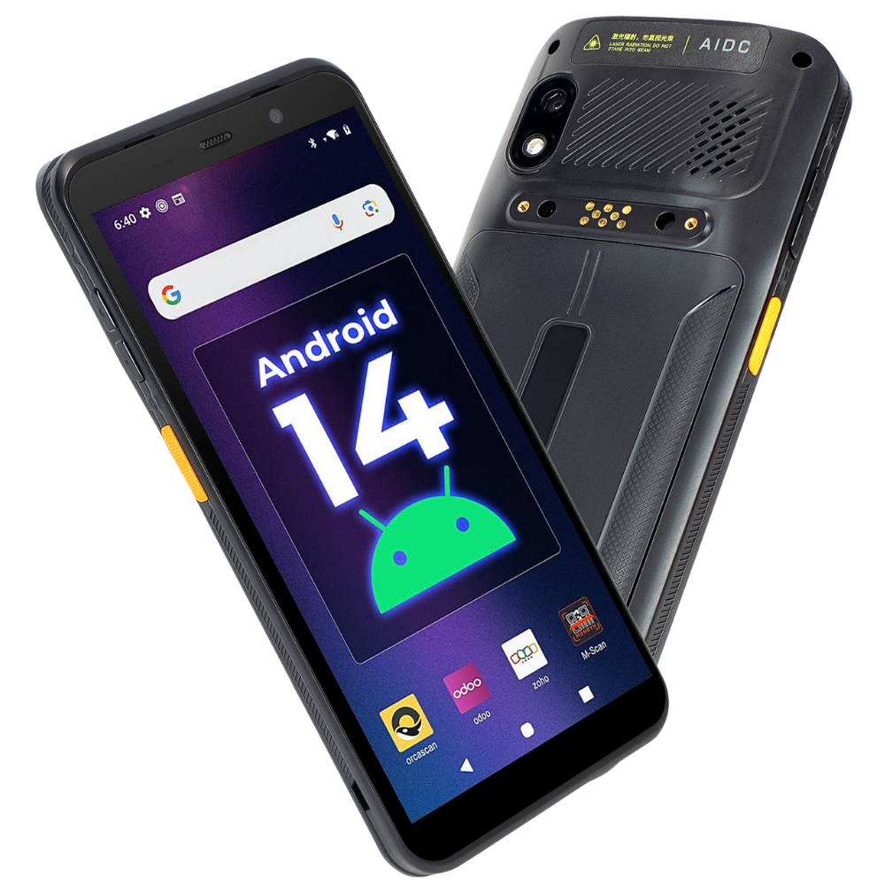 THOGO handscanner 1D & 2D - Android 14 - 4G & WiFi - IP67 waterdicht - 5000 mAh