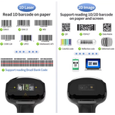 THOGO barcode scanner draadloos - 1D & 2D - 2000 mAh