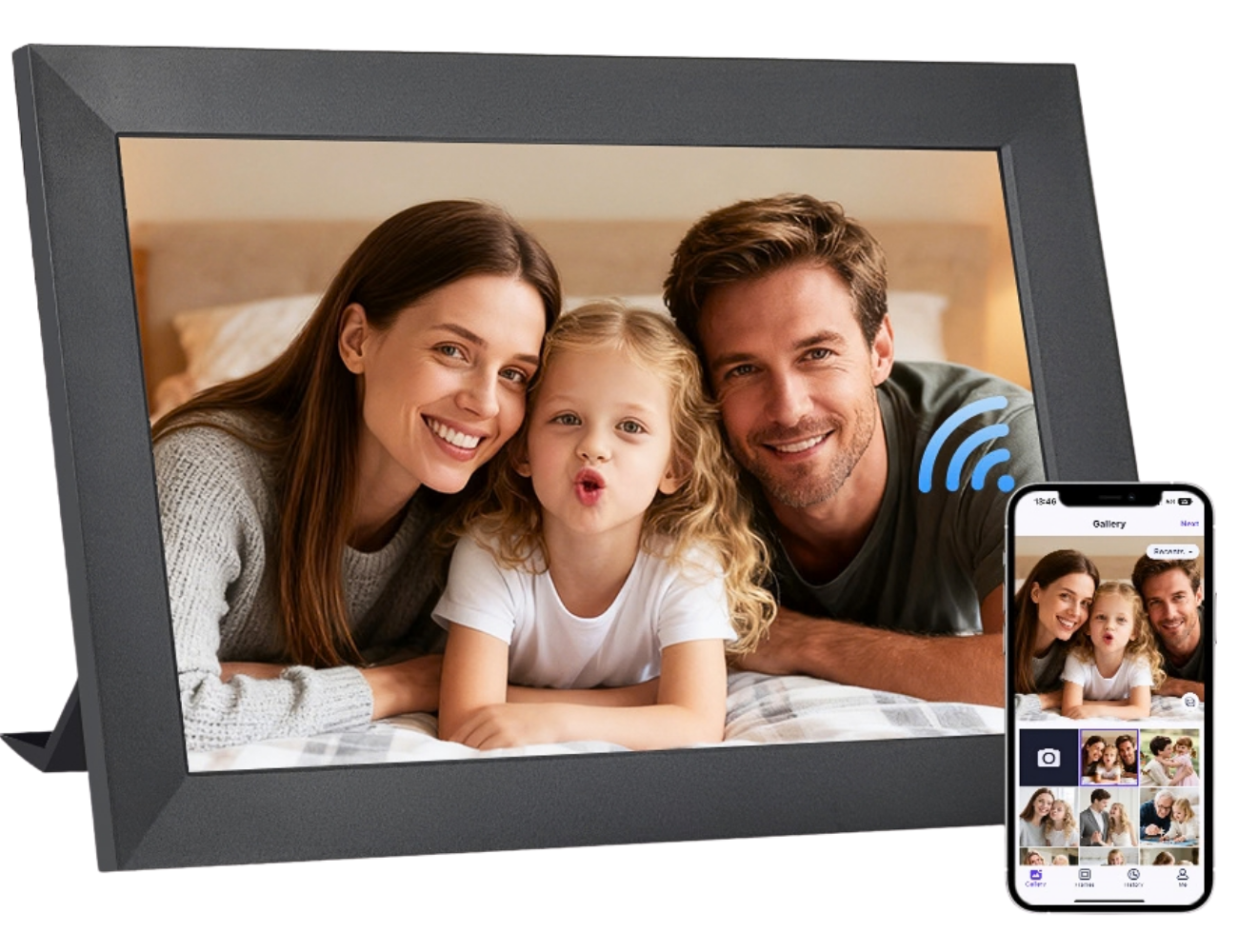 THOGO digitale fotolijst - 10.1 inch HD - WiFi