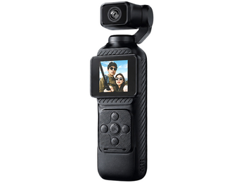 THOGO vlog camera - 4K & WiFi - 180 graden draaibaar - 12 uur batterijduur