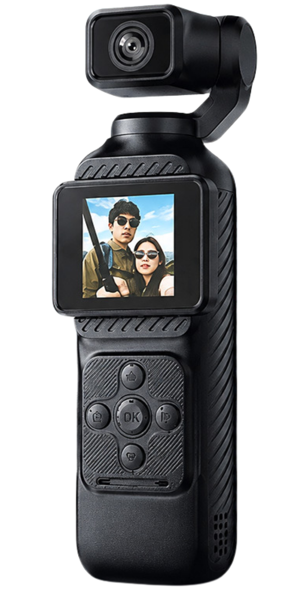 THOGO vlog camera - 4K & WiFi - 180 graden draaibaar - 12 uur batterijduur