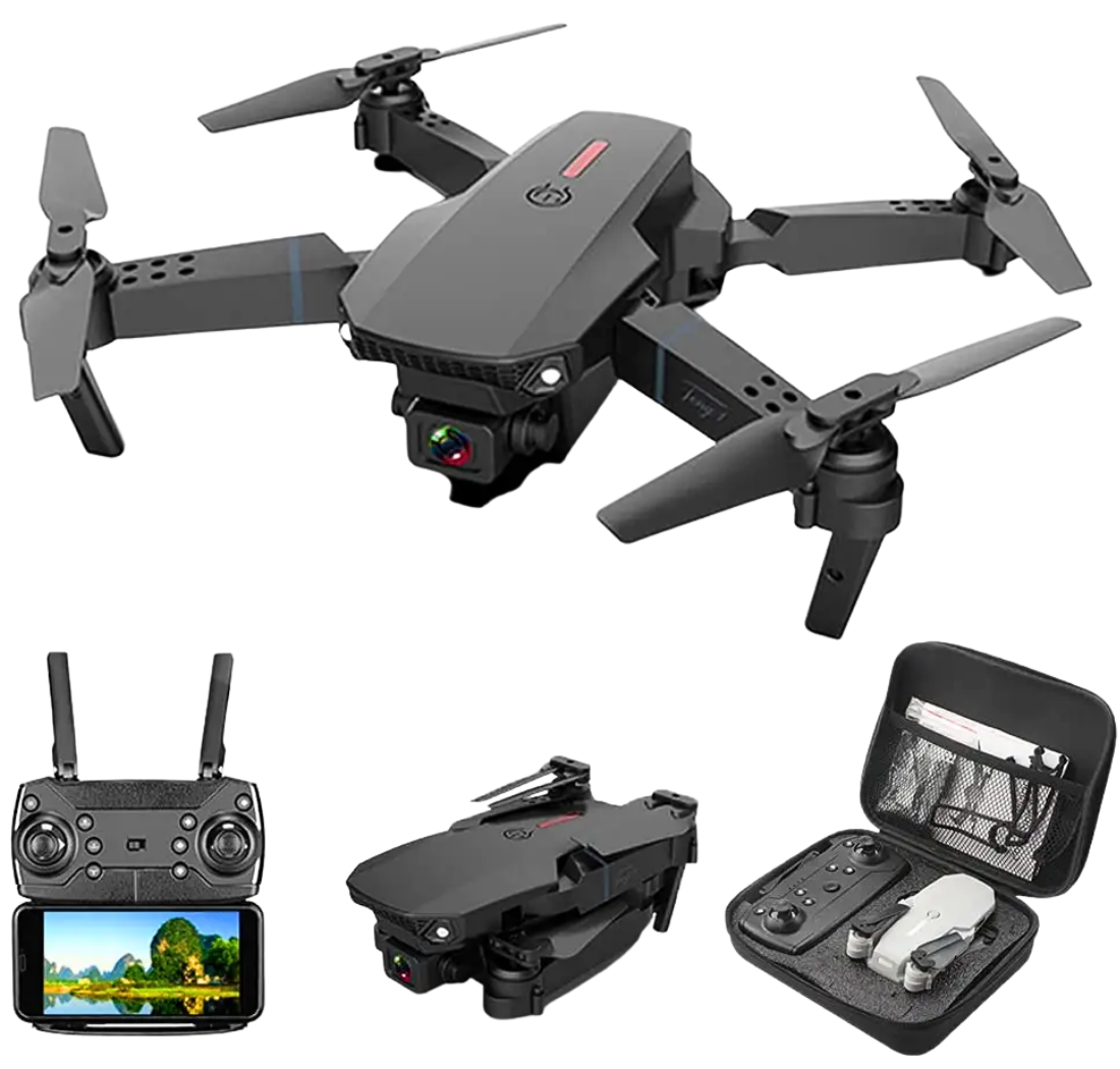THOGO drone met camera - 4K - 60 min batterijduur - Dual camera - 200m bereik