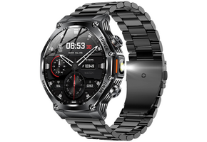 THOGO smartwatch heren - 120 sport modes - bellen via bluetooth - 8 dagen batterijduur - waterdicht
