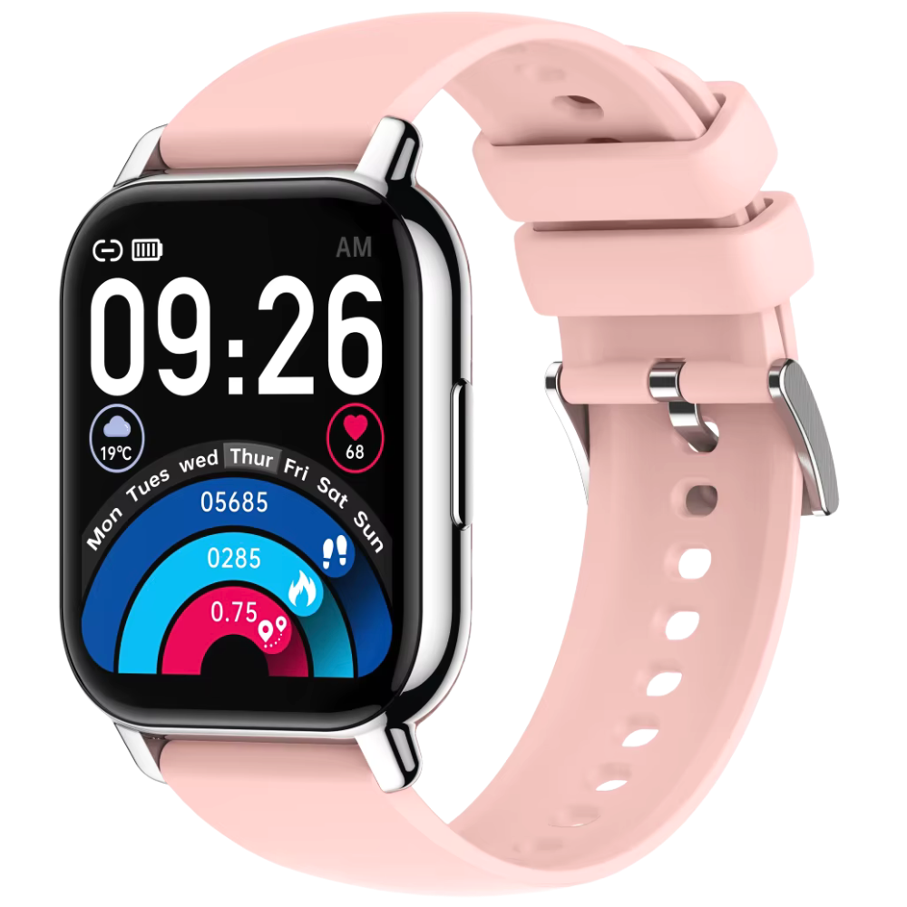 THOGO smartwatch sporthorloge - 10 dagen batterijduur - 150+ sport modus - hartslagmeter & kcal vebruik - bellen via bluetooth