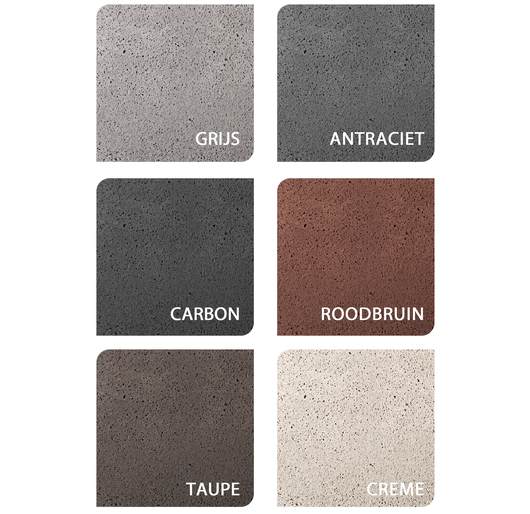 Schellevis Schellevis Oudhollands Antraciet Tegel 40x40x5cm