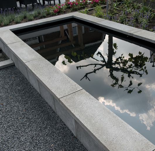 Schellevis Schellevis Oudhollands Grijs Opsluitband | 100x30x5cm