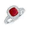 Deep red Ruby Ring webhook