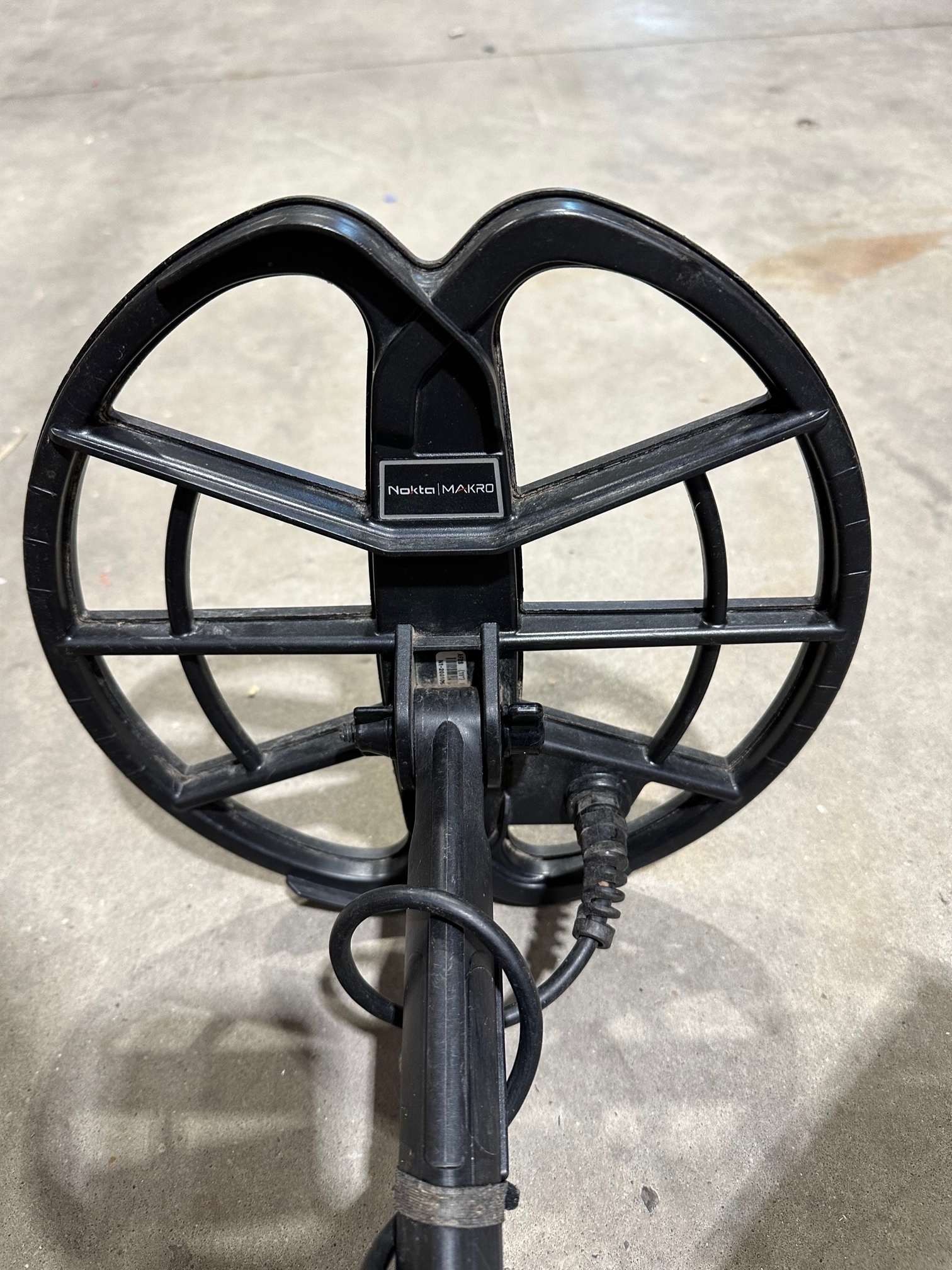 Gebruikte Metaaldetectors Occasion 47 Metaaldetector: Anfibio met extra schijf en Hoofdtelefoon