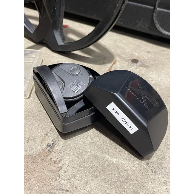 Gebruikte Metaaldetectors Occasion 19 Metaaldetector: XP ORX 28CM X35 en Accessoires