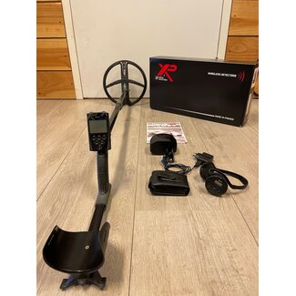 Gebruikte Metaaldetectors Occ 1:  XP Deus 28cm X35 zoekschijf en WS-4 Hoofdtelefoon