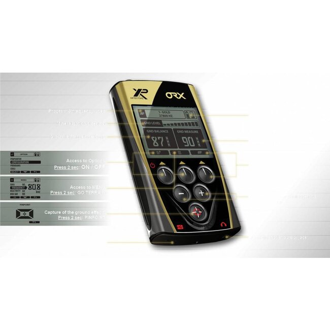 XP Metaaldetectors XP ORX met 24x13 Elliptische zoekschijf