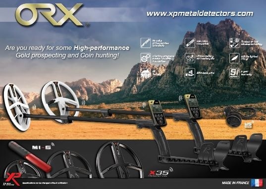 XP Metaaldetectors XP ORX met 24x13 Elliptische zoekschijf