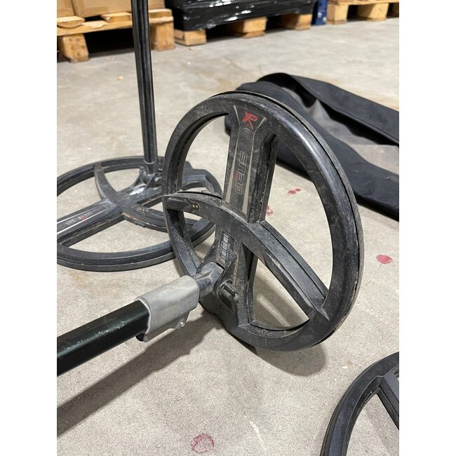 Gebruikte Metaaldetectors Occasion 3: XP Deus met accessoires