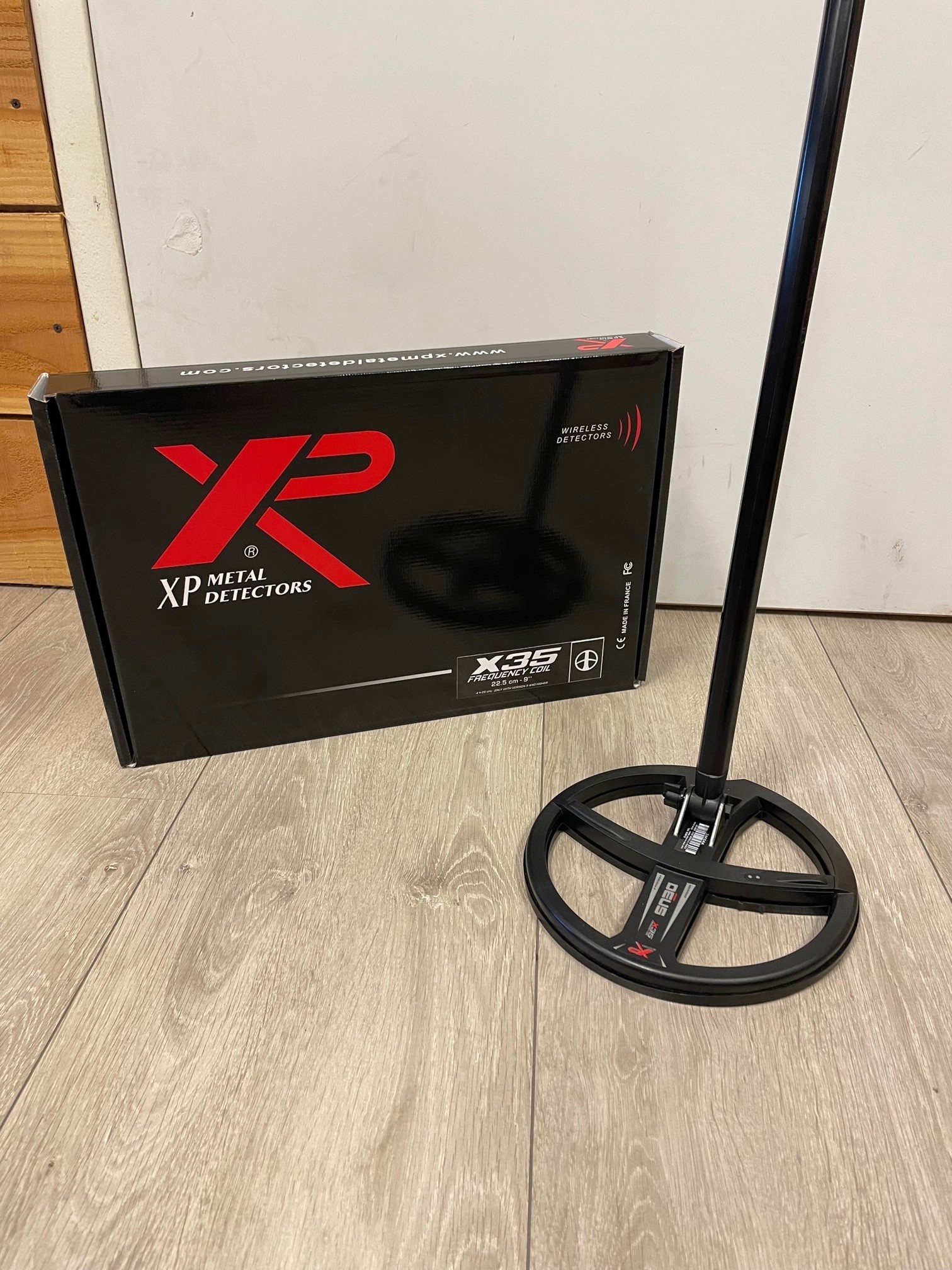 Gebruikte Metaaldetectors Occasion 24 Metaaldetector XP 22cm X35 zoekschijf