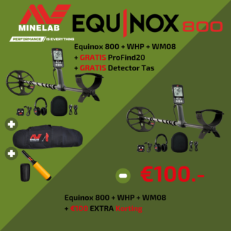 Minelab Metaaldetectors Minelab Equinox 800
