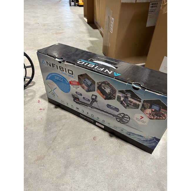 Gebruikte Metaaldetectors Occasion 4 Metaaldetector: Anfibio