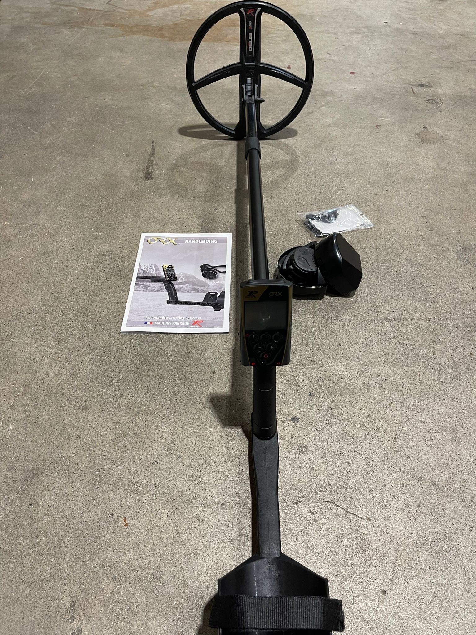 Gebruikte Metaaldetectors Occ 17: XP ORX 28 CM X35 Met WS-Audio WHP