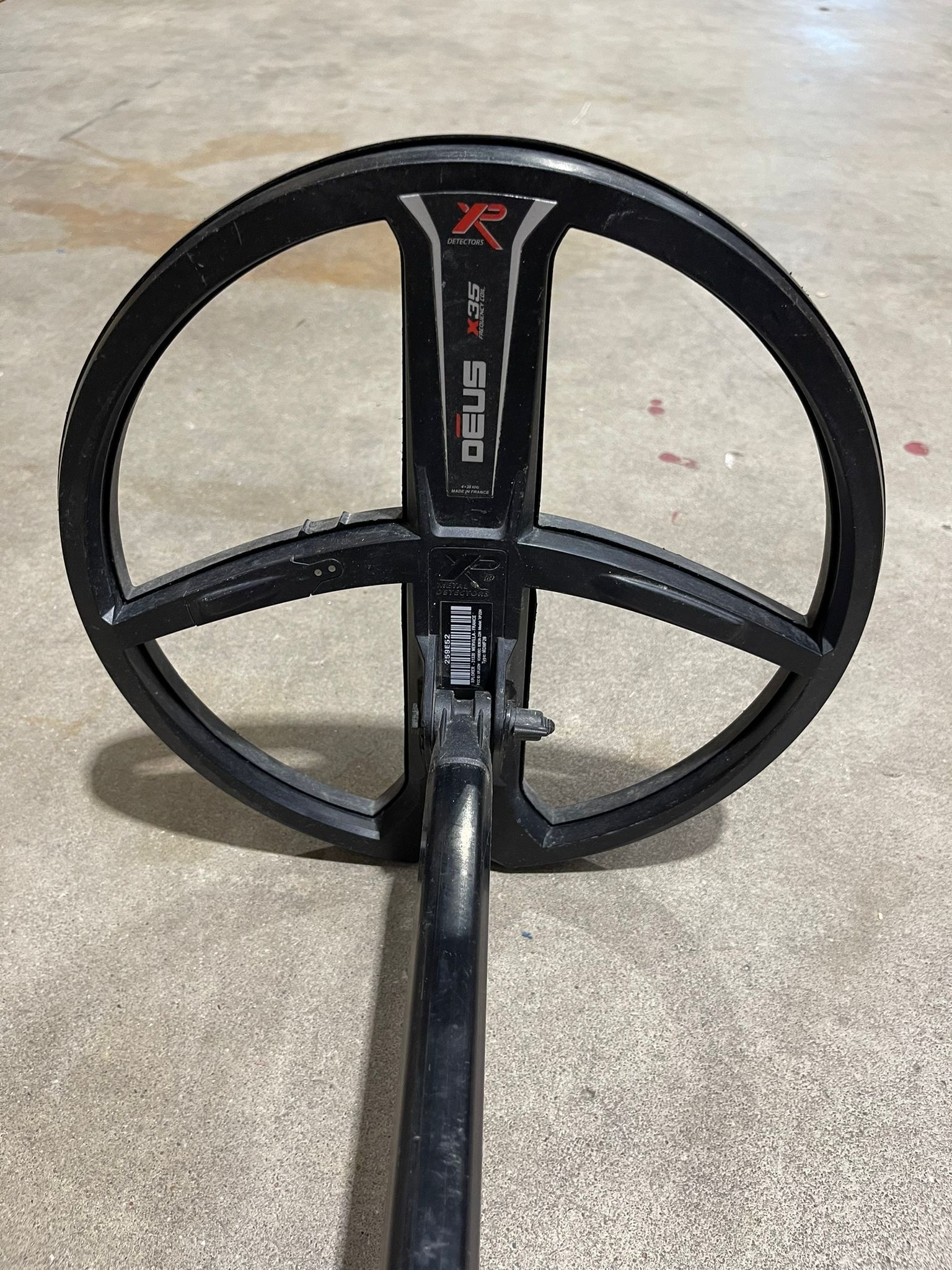 Gebruikte Metaaldetectors Occ 17: XP ORX 28 CM X35 Met WS-Audio WHP