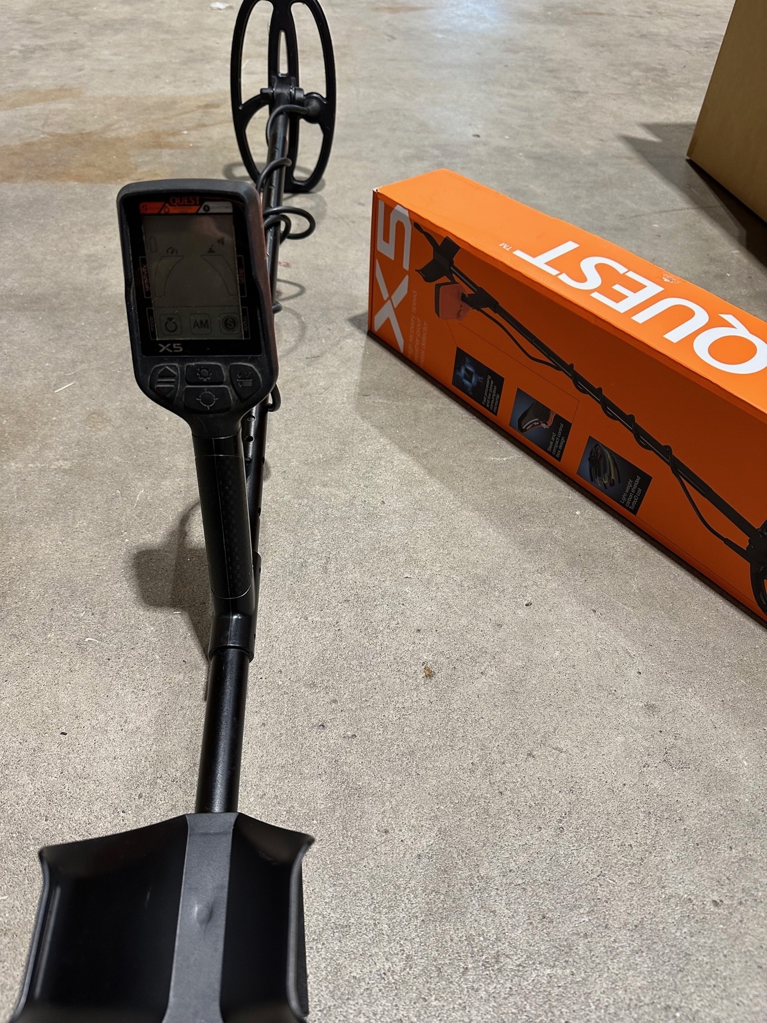 Gebruikte Metaaldetectors Occasion 8 Metaaldetector: Quest X5