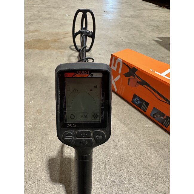 Gebruikte Metaaldetectors Occasion 8 Metaaldetector: Quest X5