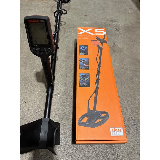 Gebruikte Metaaldetectors Occasion 8 Metaaldetector: Quest X5