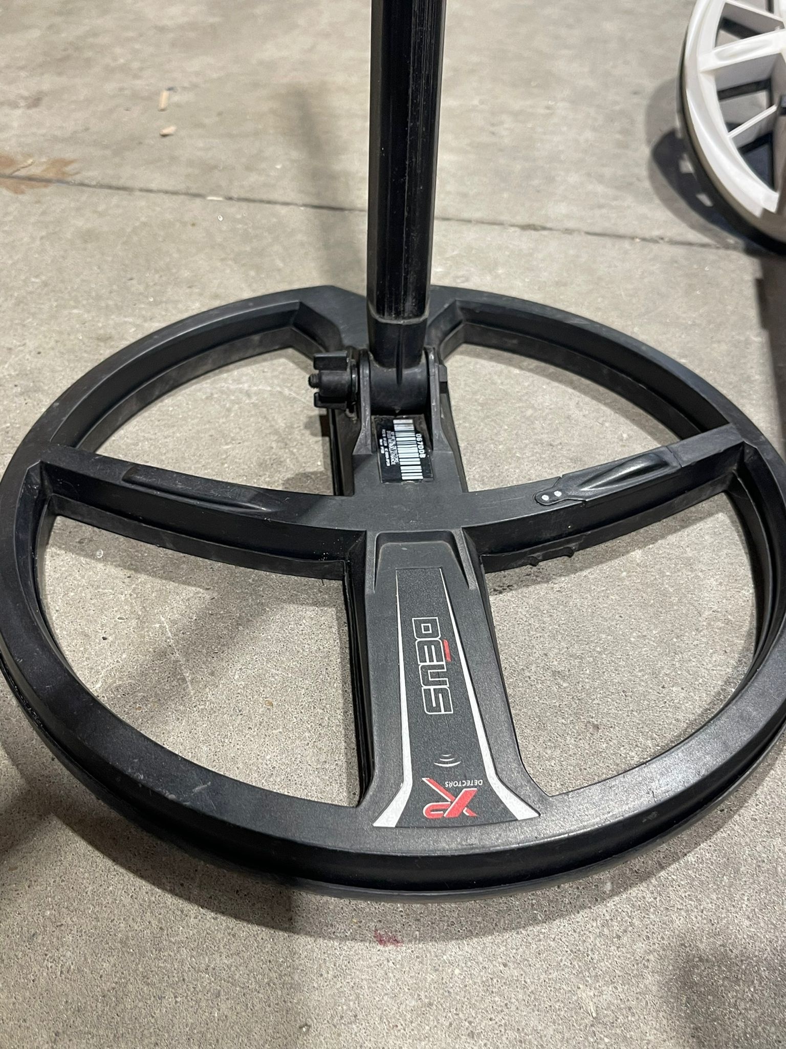 Gebruikte Metaaldetectors Occ 28: XP Deus 1 28CM en Elliptische HF Schijf