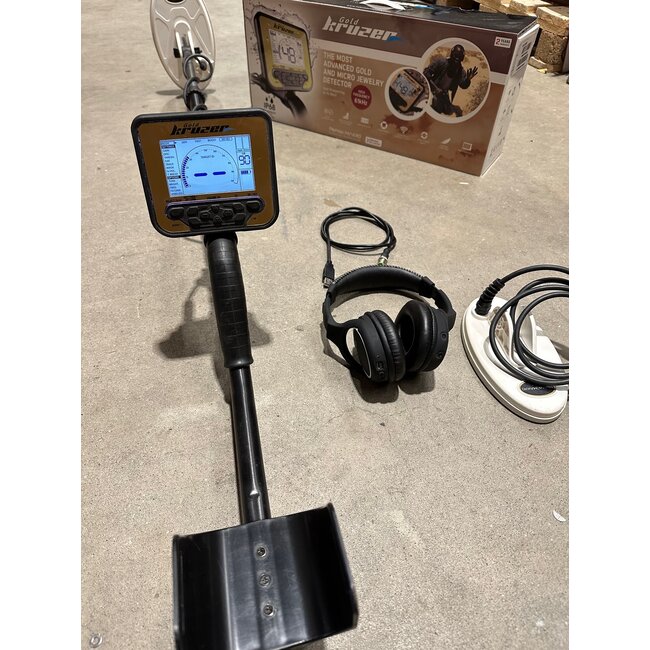 Gebruikte Metaaldetectors Occasion 46 Metaaldetector: Gold Kruzer Nokta Makro