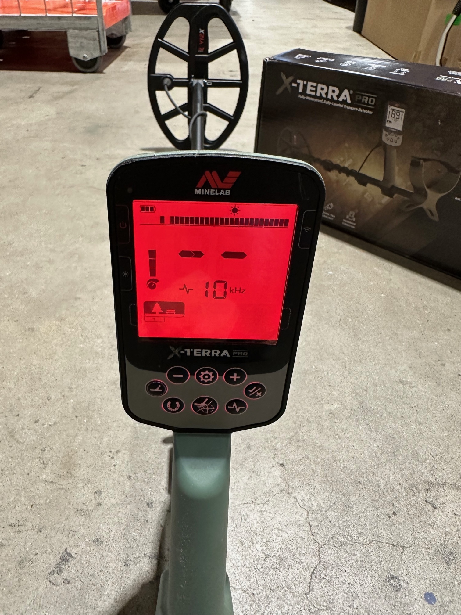 Gebruikte Metaaldetectors Occasion 35 Metaaldetector: Minelab X-Terra PRO