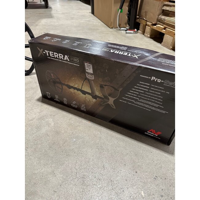 Gebruikte Metaaldetectors Occasion 35 Metaaldetector: Minelab X-Terra PRO