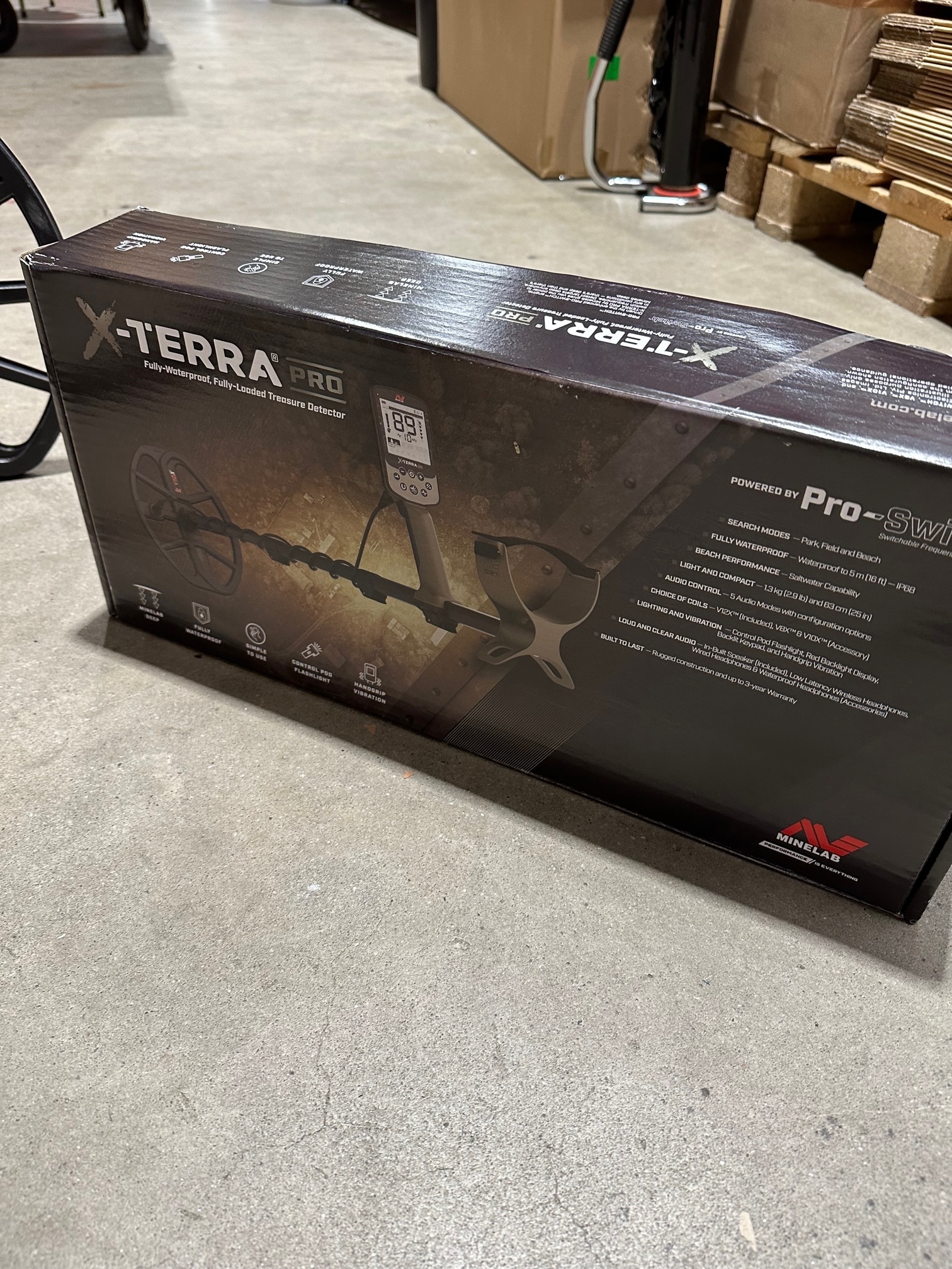 Gebruikte Metaaldetectors Occasion 35 Metaaldetector: Minelab X-Terra PRO