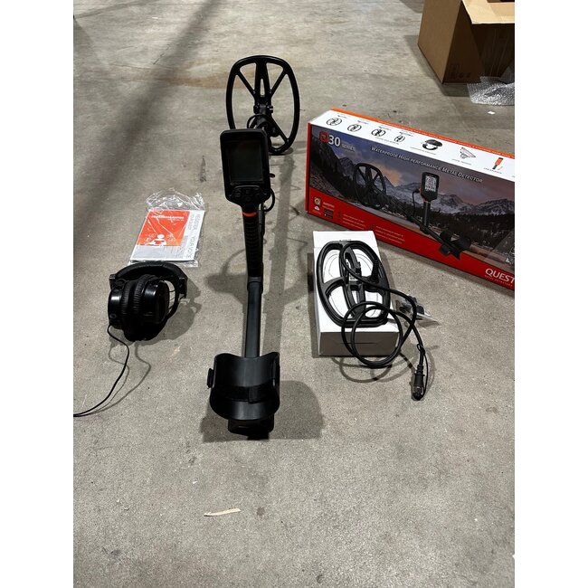 Gebruikte Metaaldetectors Occasion 37 Metaaldetector: Quest Q30+