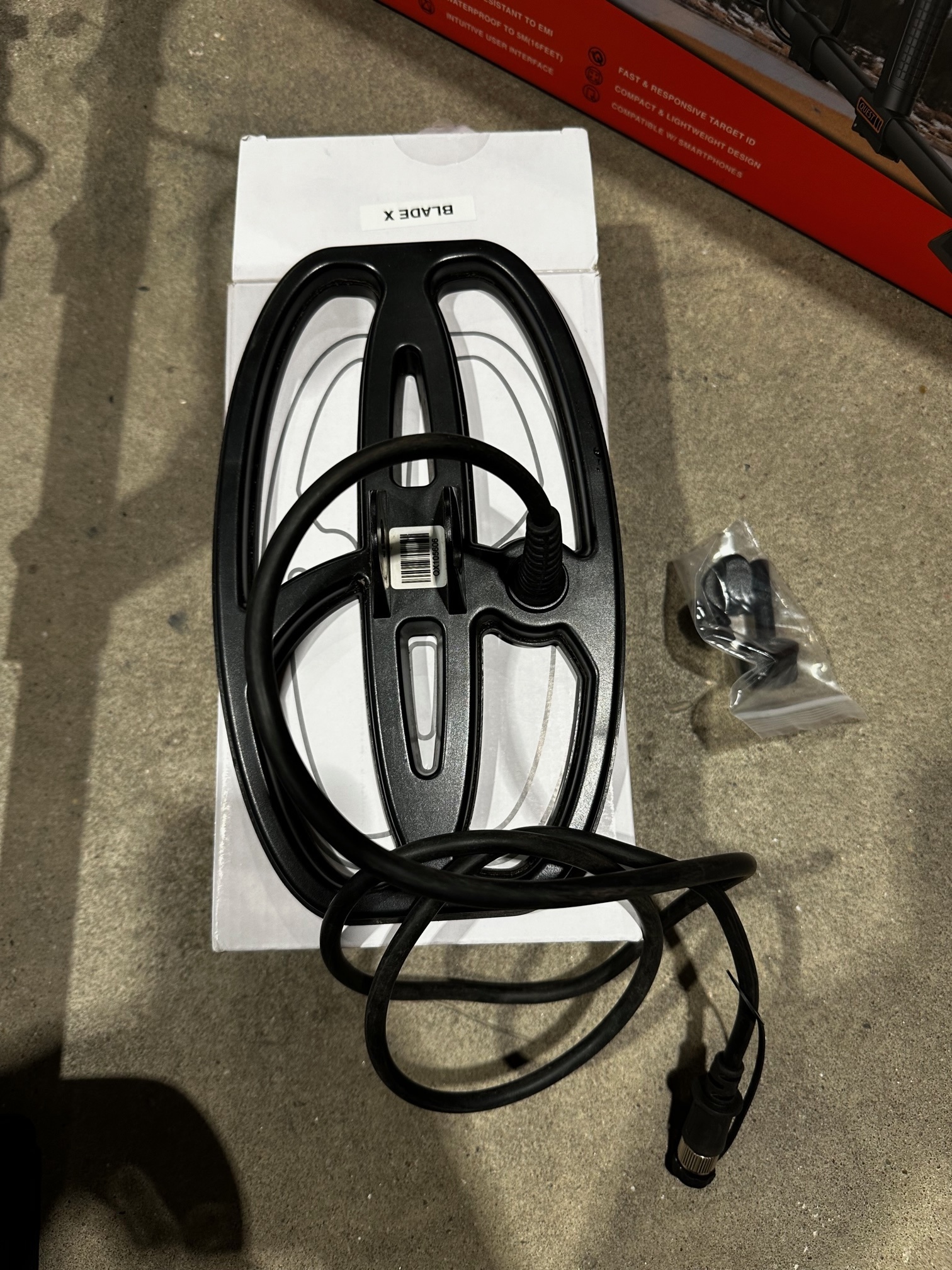 Gebruikte Metaaldetectors Occasion 37 Metaaldetector: Quest Q30+