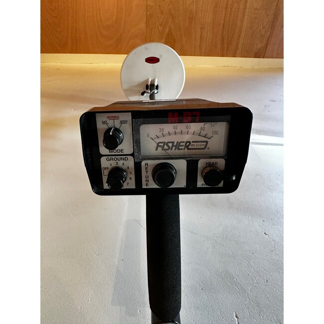 Gebruikte Metaaldetectors Occasion 27 Metaaldetector Fisher M97