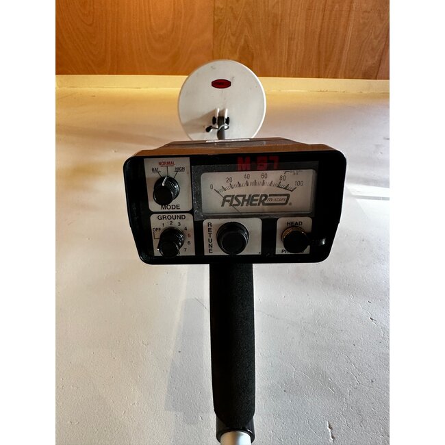 Gebruikte Metaaldetectors Occasion 27 Metaaldetector Fisher M97