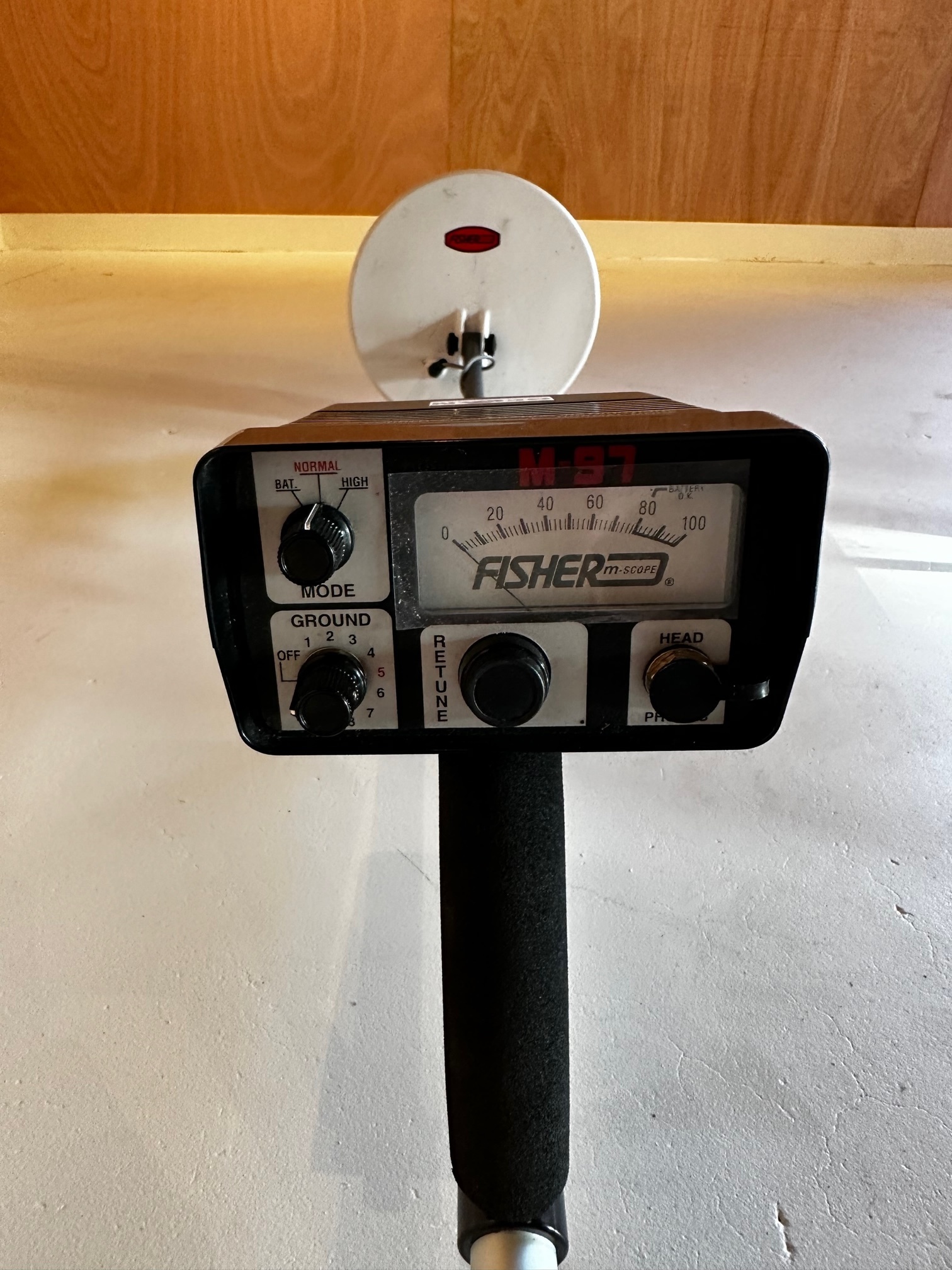 Gebruikte Metaaldetectors Occasion 27 Metaaldetector Fisher M97