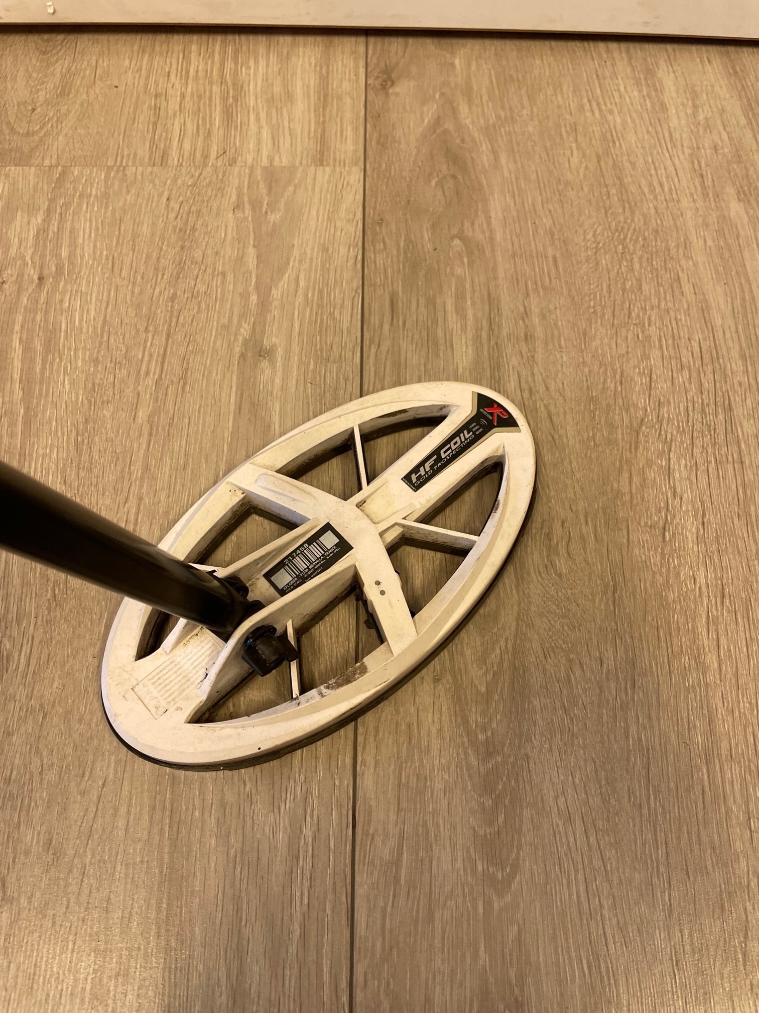 Gebruikte Metaaldetectors Occasion 44 Metaaldetector:  XP Elliptische HF schijf