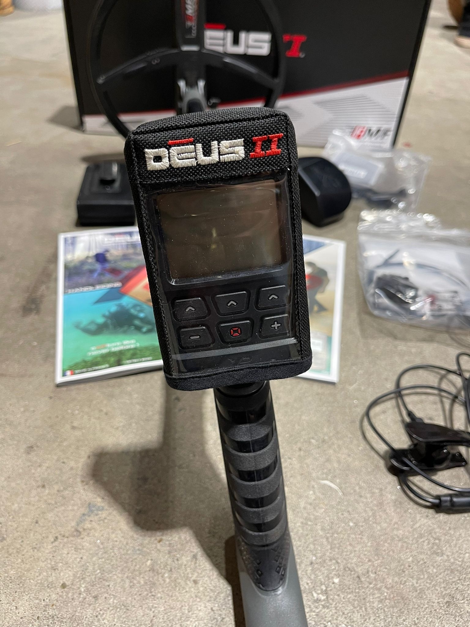 Gebruikte Metaaldetectors Occ 10: XP Deus 2 28CM FMF Met WS-6 WHP