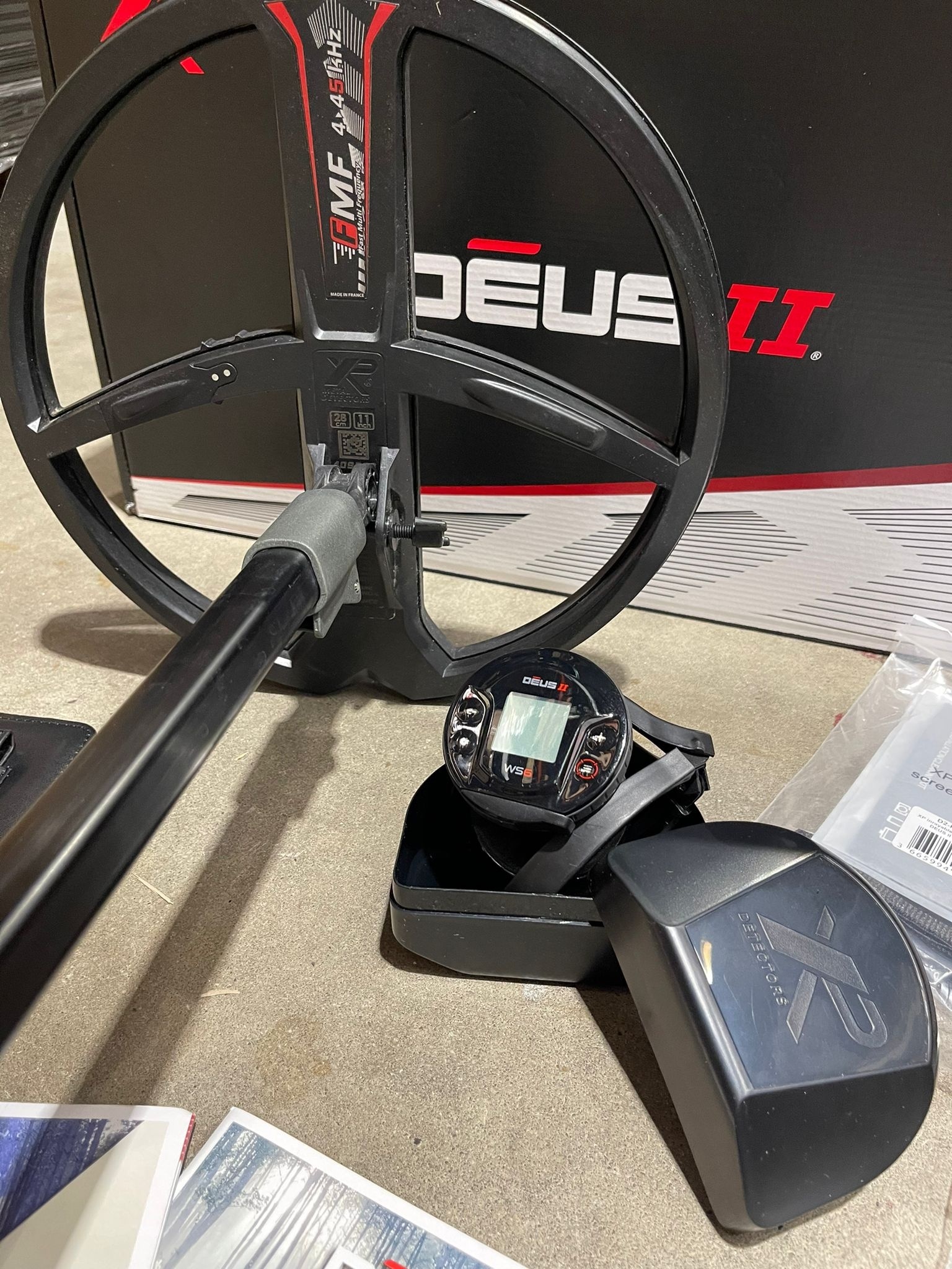 Gebruikte Metaaldetectors Occ 10: XP Deus 2 28CM FMF Met WS-6 WHP