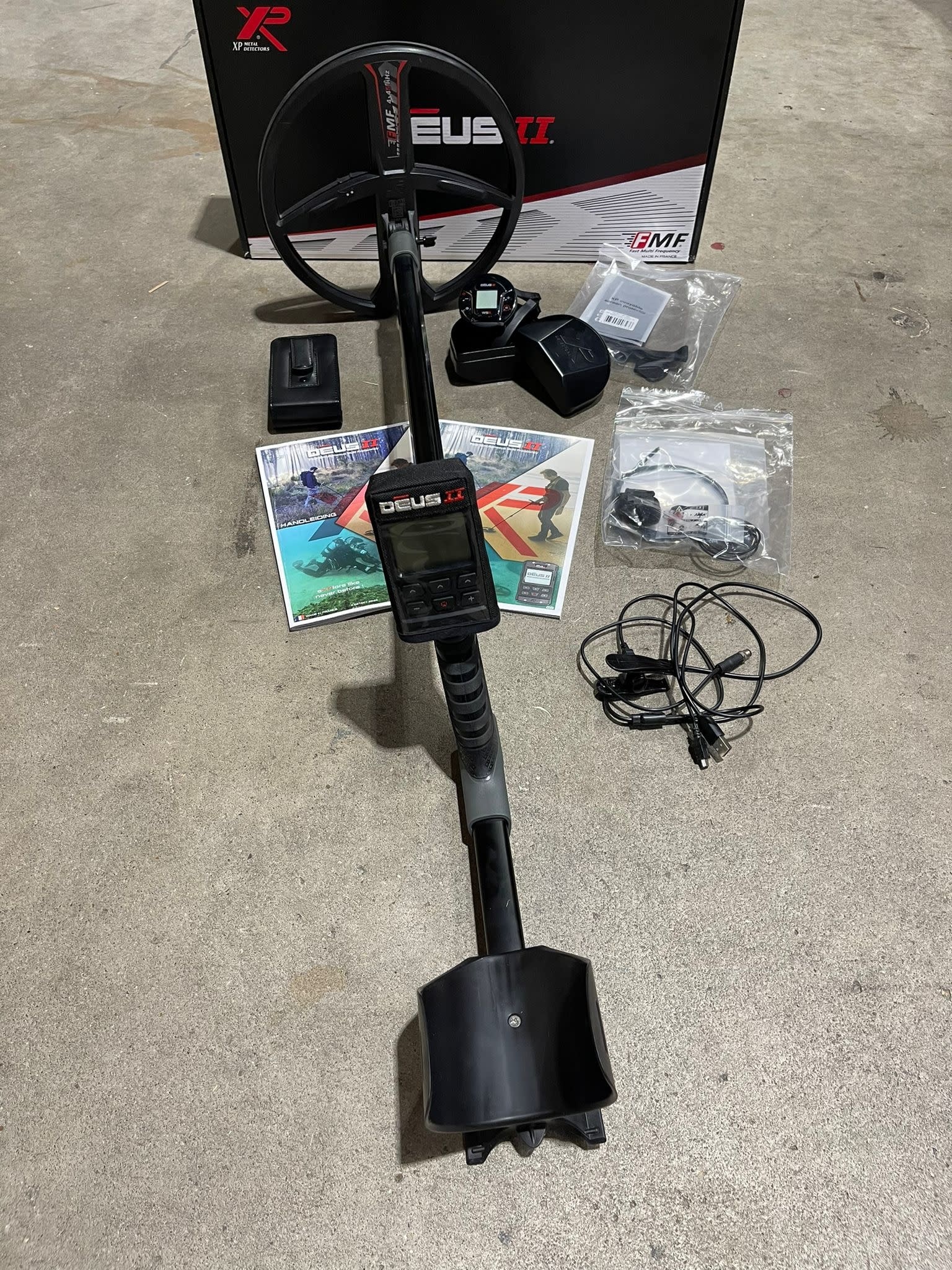 Gebruikte Metaaldetectors Occ 10: XP Deus 2 28CM FMF Met WS-6 WHP