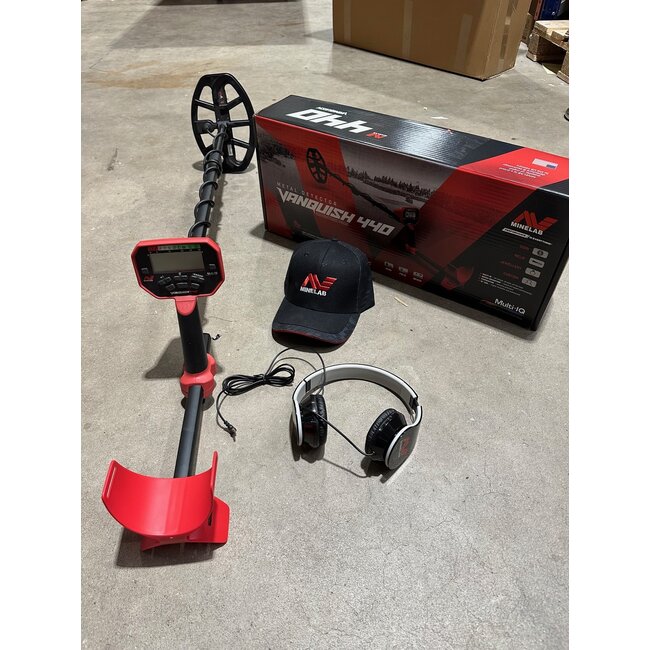 Gebruikte Metaaldetectors Occasion 41 Metaaldetector: Minelab Vanquish 440