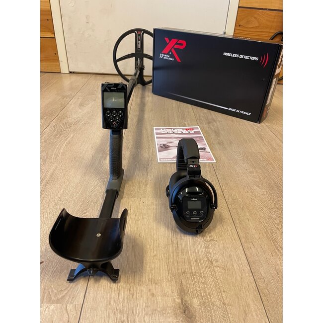 Gebruikte Metaaldetectors Occasion 21:  XP Deus met WS-5 Hoofdtelefoon