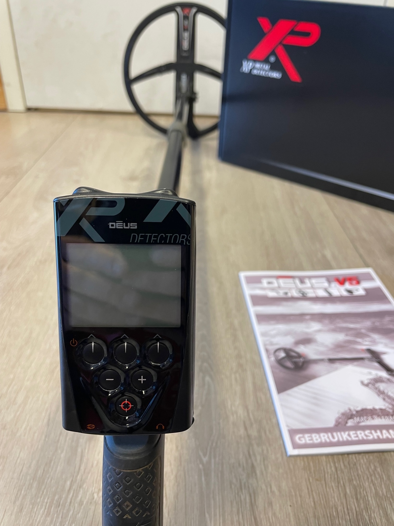 Gebruikte Metaaldetectors Occasion 21:  XP Deus met WS-5 Hoofdtelefoon