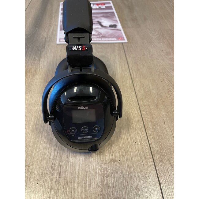 Gebruikte Metaaldetectors Occasion 21:  XP Deus met WS-5 Hoofdtelefoon