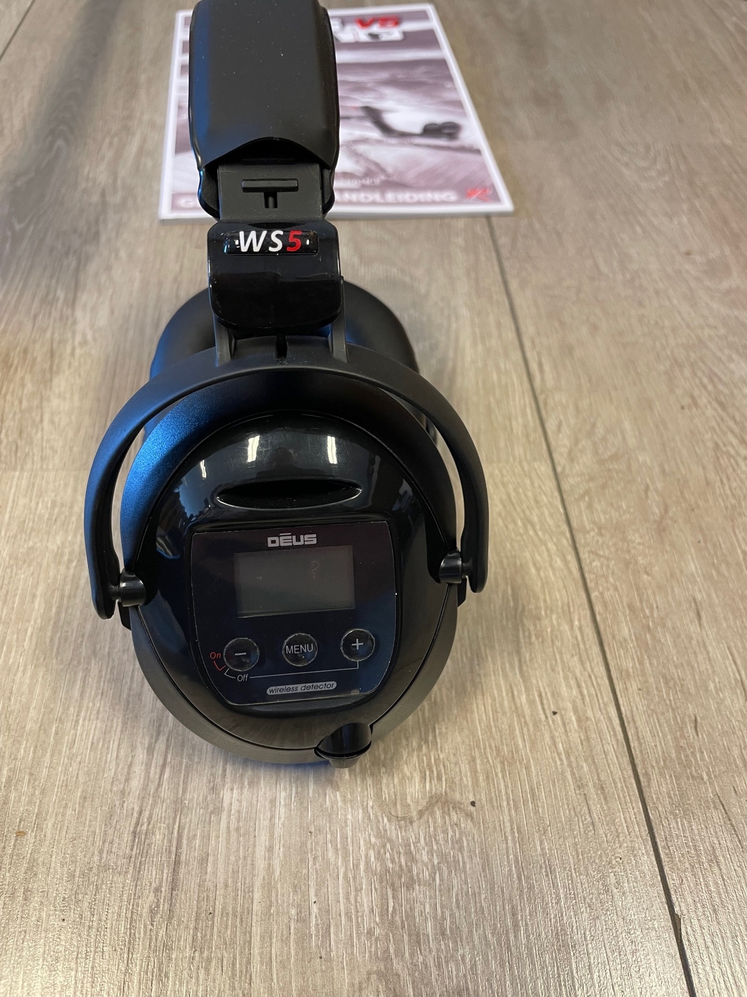 Gebruikte Metaaldetectors Occasion 21:  XP Deus met WS-5 Hoofdtelefoon