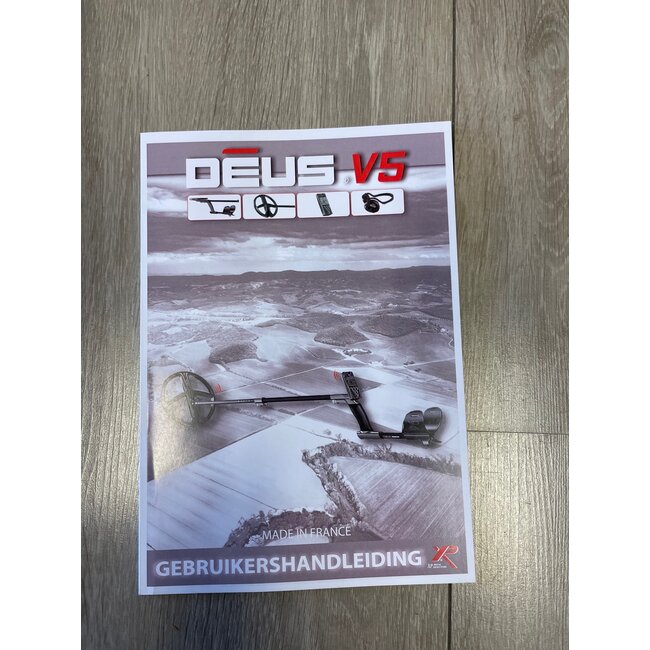 Gebruikte Metaaldetectors Occasion 21:  XP Deus met WS-5 Hoofdtelefoon