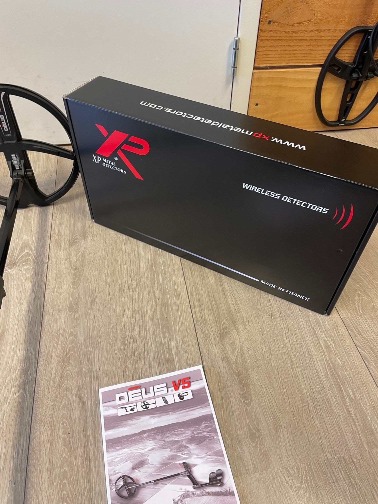 Gebruikte Metaaldetectors Occasion 21:  XP Deus met WS-5 Hoofdtelefoon