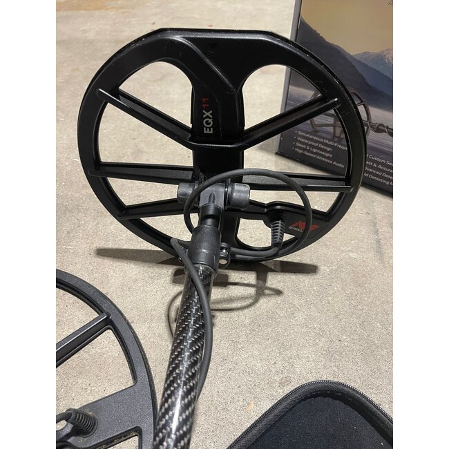 Gebruikte Metaaldetectors Occ 12: Equinox 800 met meerdere zoekschijven