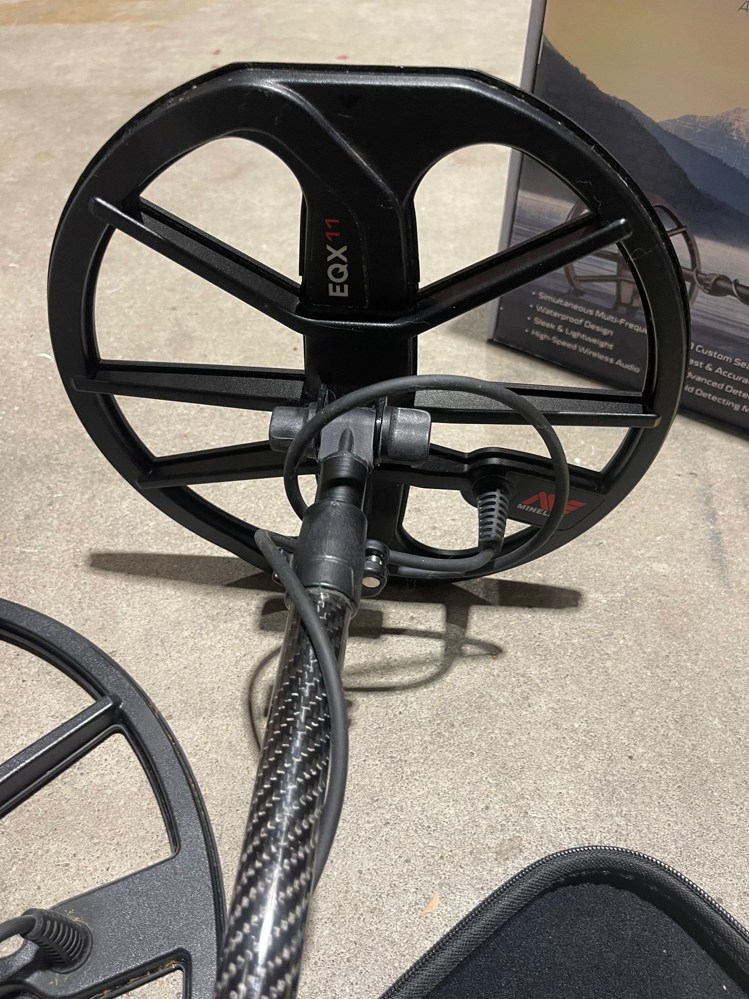 Gebruikte Metaaldetectors Occ 12: Equinox 800 met meerdere zoekschijven